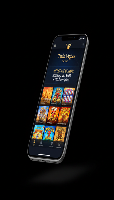 Twin Vegas Casino Casino on Smartphone