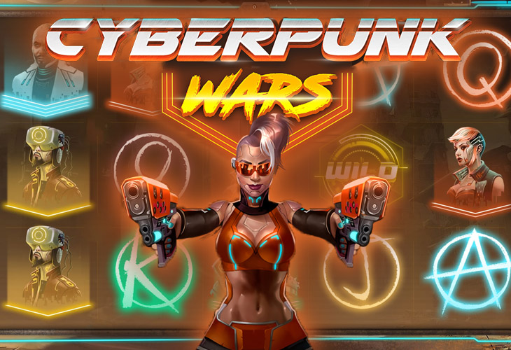 Cyberpunk Wars - Woohoo slot at Twin Vegas Casino Casino