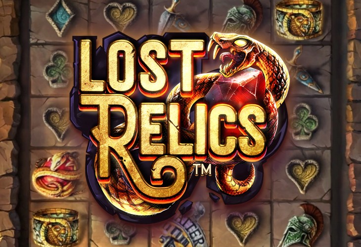 Lost Relics - NetEnt slot at Twin Vegas Casino Casino