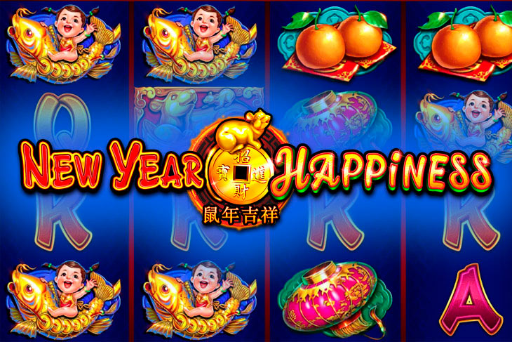 New Year Happiness - Ruby Play slot at Twin Vegas Casino Casino