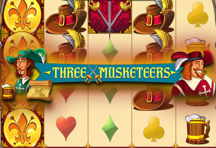 Three Musketeers - Red Tiger Gaming slot at Twin Vegas Casino Casino